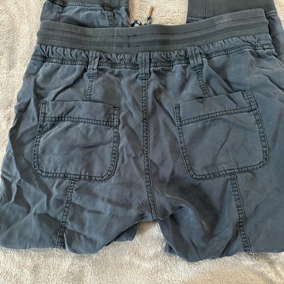 Pilcro Anthropologie Gray 100% Lyocell Pull On Joggers Women's MEDIUM Pants - Picture 8 of 8
